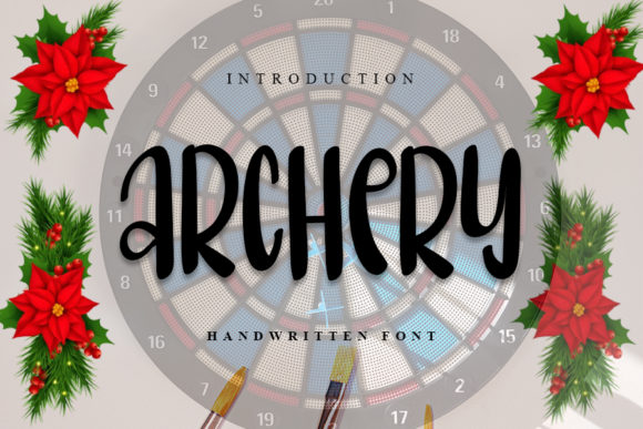 Archery Font: A Handwritten Typeface for Branding