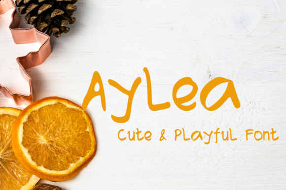Aylea: A Playful Handwritten Font for Small Business Branding