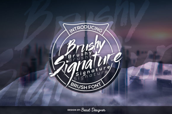 Brushy Signature Font for Bold Campaigns