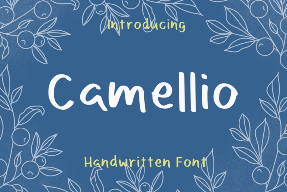 Camellio: A Handwritten Font for Warm Branding