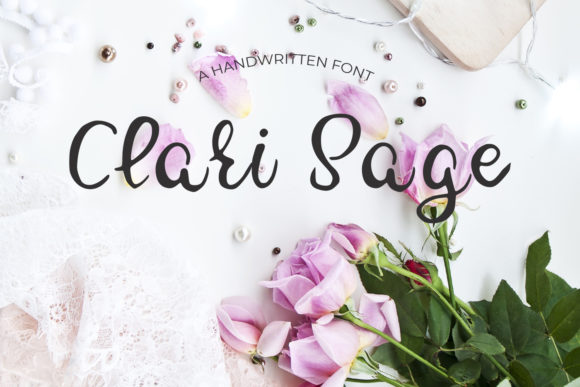 Clary Sage: A Handwritten Font for Digital Design