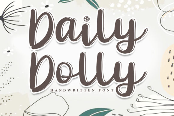 Daily Dolly: A Handwritten Font for Digital Charm
