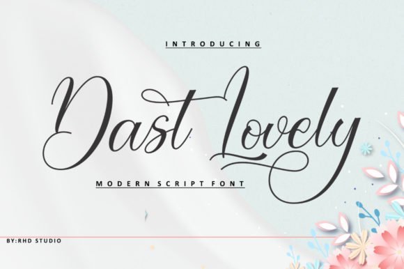 Dast Lovely: A Handwritten Font for Web Design