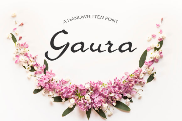 Gaura: A Sweet Handwritten Font for Branding