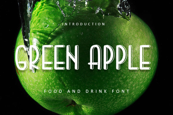 Green Apple: A Fresh Script for Modern Branding