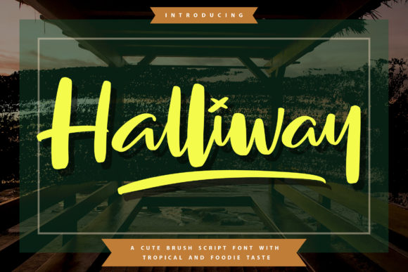 Halliway: A Handwritten Typeface for Editorial Warmth
