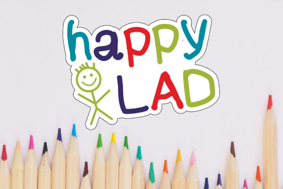 Happy Lad: The Handwritten Font for Scroll-Stopping Social Graphics