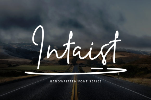 Intaist: A Handwritten Typeface for Modern Editorial Design