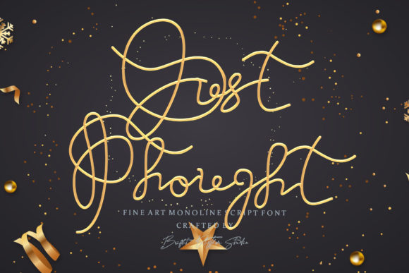 Just Thought: A Timeless Handwritten Typeface for Branding