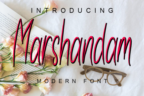 Marshandam: A Handwritten Font for Polished Branding
