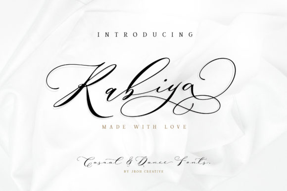 Rabiya Font: Elevating Campaign Visuals with Elegant Script