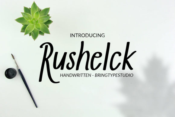 Rushelck: The Handwritten Font for Scroll-Stopping Content
