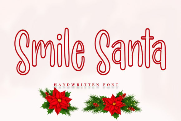 Smile Santa: A Handwritten Font for Editorial Warmth