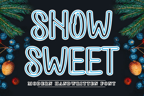 Snow Sweet: The Handwritten Font for Scroll-Stopping Content
