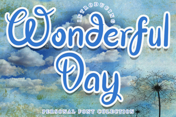 Wonderful Day: A Handwritten Font for Marketers