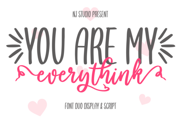 You Are My Everythink: A Versatile Font for Makers